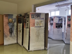 Slike razstave in predavanja po šolah