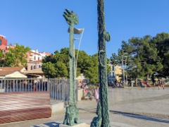 obeležje ob 10. obletnici odhoda JLA